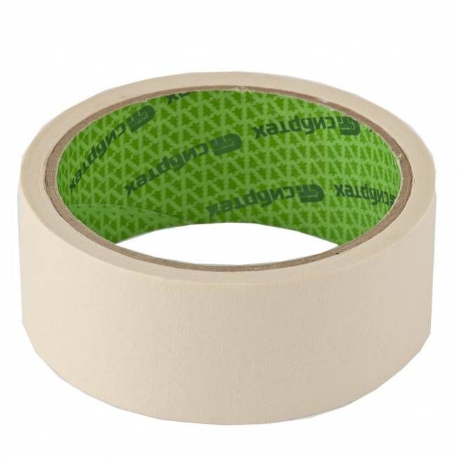 Стрічка малярська економ 40 мм х 15 м, на паперовій основі, СІБРТЕХ