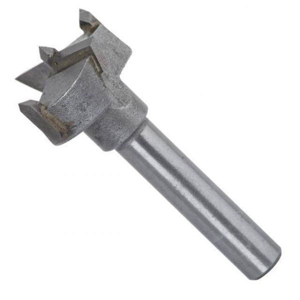 Фреза Форстнера, діаметр: 25 мм, хвостовик: 8 мм, для дверних петель INTERTOOL SD-0492