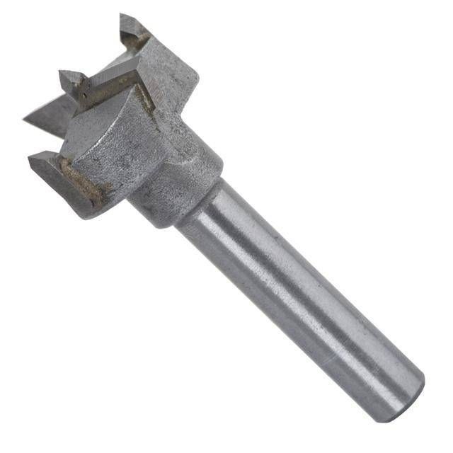 Фреза Форстнера, діаметр: 25 мм, хвостовик: 8 мм, для дверних петель INTERTOOL SD-0492