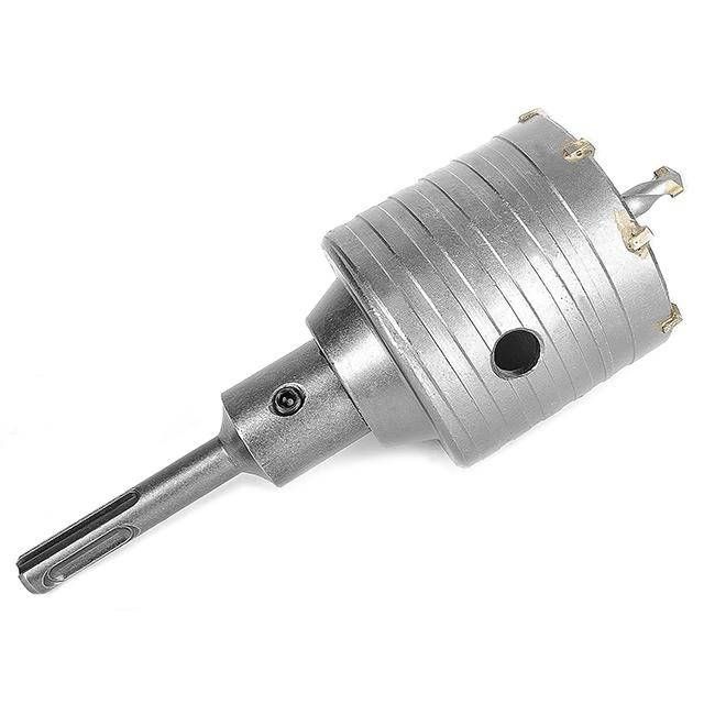 Свердло корончате по бетону 65 мм, перехідник SDS-Plus 100 мм INTERTOOL SD-7065