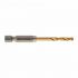 Свердло по металу RedHEX HSS-G TiN MILWAUKEE, Ø3,5мм, (2шт)