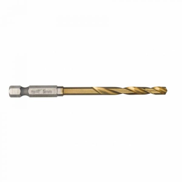 Свердло по металу RedHEX HSS-G TiN MILWAUKEE, Ø5,0мм Свердло по металу RedHEX HSS-G TiN MILWAUKEE, Ø5,0мм