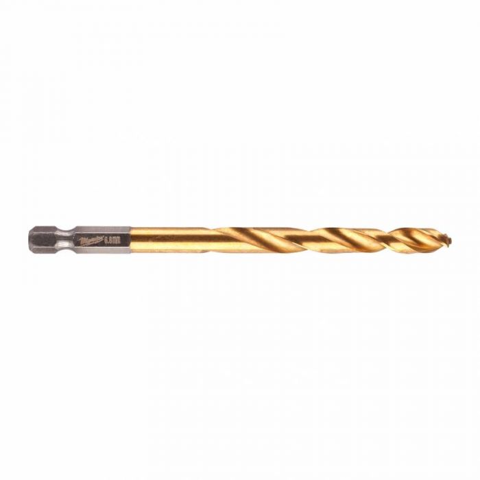 Свердло по металу RedHEX HSS-G TiN MILWAUKEE, Ø6,8мм