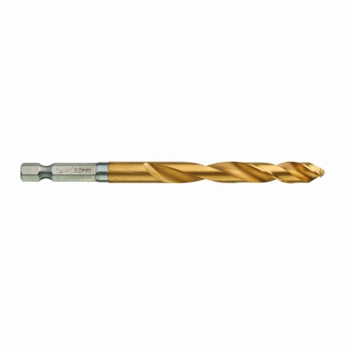 Свердло по металу RedHEX HSS-G TiN MILWAUKEE, Ø9,0мм