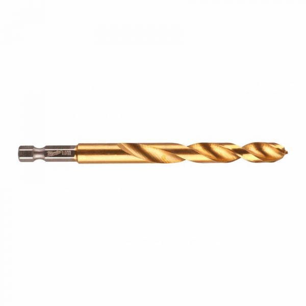Свердло по металу RedHEX HSS-G TiN MILWAUKEE, Ø9,0мм