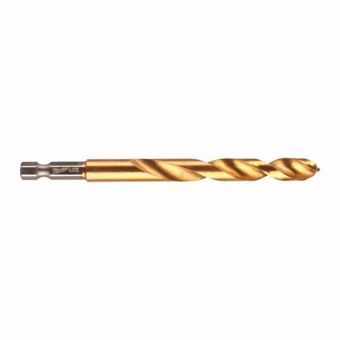 Свердло по металу RedHEX HSS-G TiN MILWAUKEE, Ø9,0мм