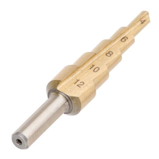 Свердло ступінчасте по металу, 4-12 мм INTERTOOL SD-5812