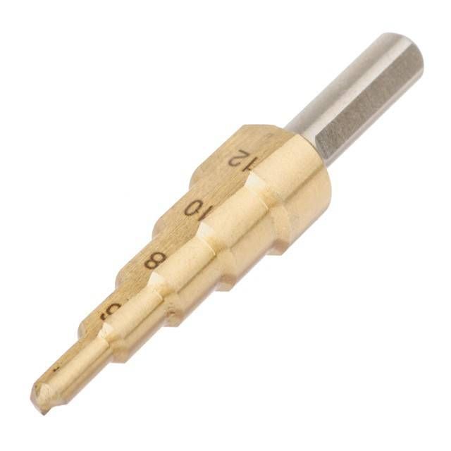 Свердло ступінчасте по металу, 4-12 мм INTERTOOL SD-5812