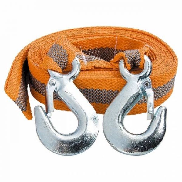 Трос буксирувальний 2.5 т, 2 гаки, пакет, STELS