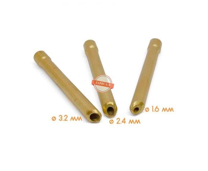 Цанга 2,4 скошена довга__10шт/уп_