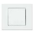 Вимикач 1-клав. Грано-білий /12/120