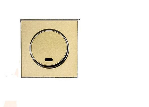 Вимикач RIGHT HAUSEN LAURA 1-й внутр. з підсв. золото