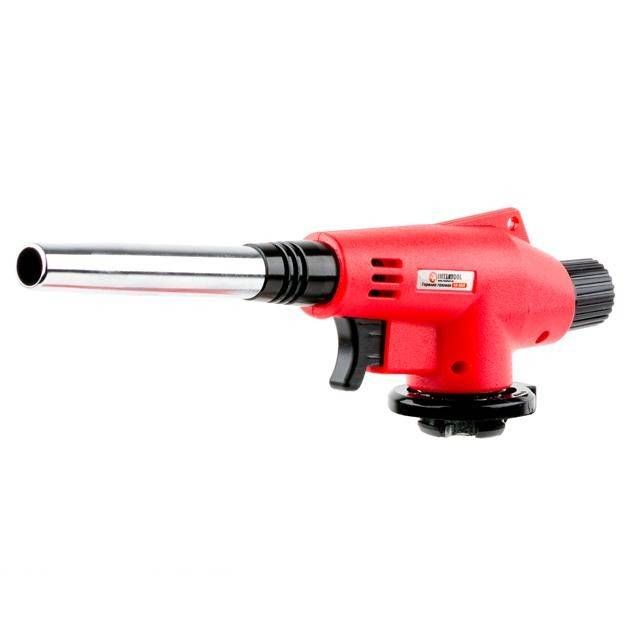 Пальник газовий з п'єзозапалюванням. INTERTOOL GB-0022