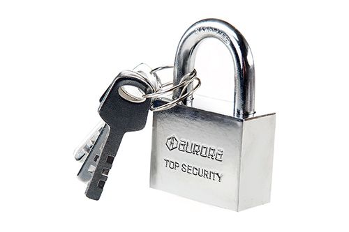 Замок навісний Extra 58x37x18мм дисковий (фінський) ключ AURORA