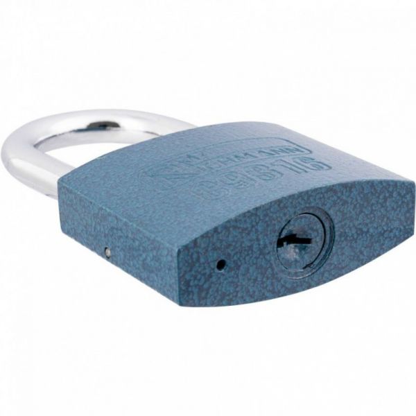 Замок навісний стальний 60мм. синій H8316