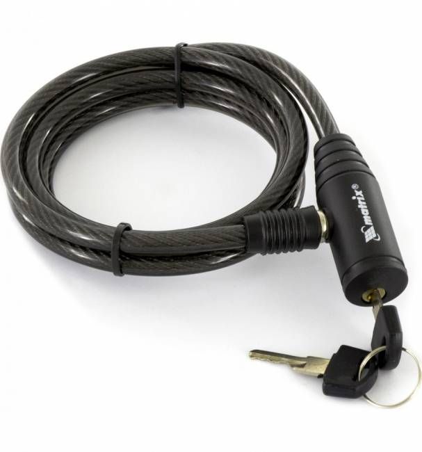 Замок універсальний тросовий, 8х1200 мм, MTX.