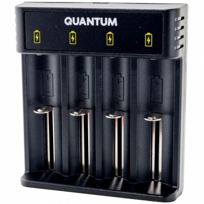 Зарядний пристрій Quantum QM-BC2040 для Li-ion 3.7V акум. 4-slot (USB)