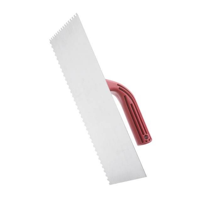 Тертка сталева, оцинкована, 280×130 мм, зуб: 4×4 мм INTERTOOL KT-0004