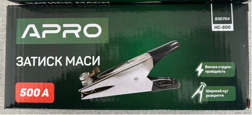 Затиск маси 500А (Голандський тип)