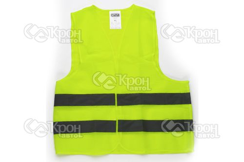 Жилет світловідбиваючий (жовтий) (розмір XXL) СИЛА