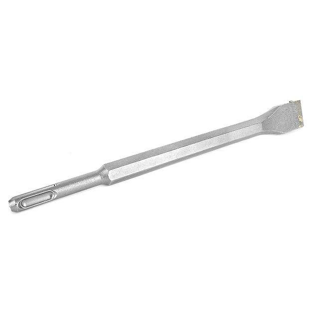 Зубило плоске, SDS-Plus, 25 мм, 250×14 мм, з побідитовою напайкою INTERTOOL SD-0450