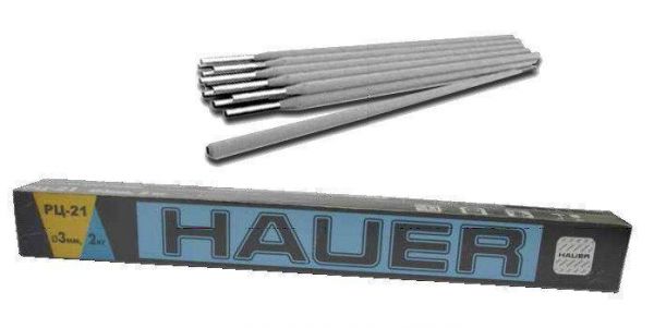 Зварювальні електроди РЦ-21, 3мм, 1кг, HAUER